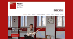 Desktop Screenshot of aikidozg.com